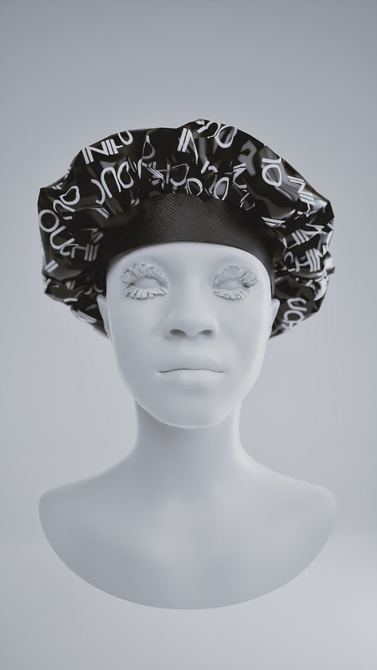 BONNET SATIN OUCHINI MONOGRAMME