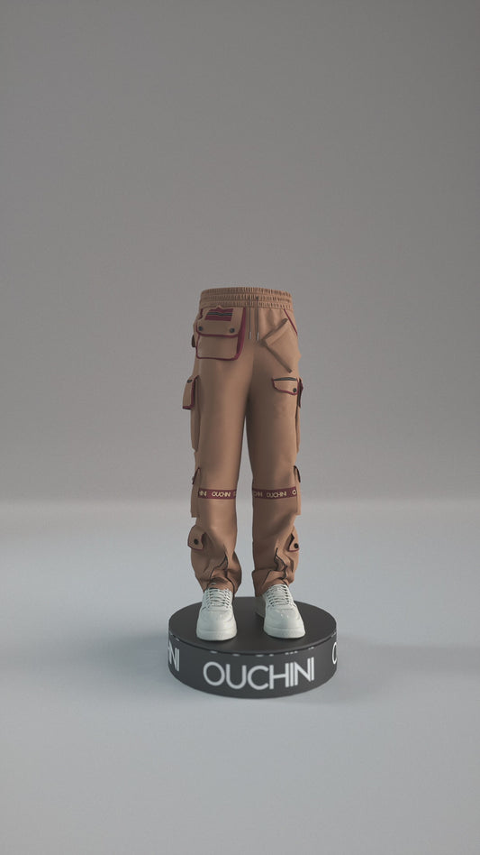 PROTEST PANTS (MARRON/BEIGE)