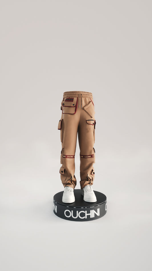 PROTEST PANTS (MARRON/BEIGE)