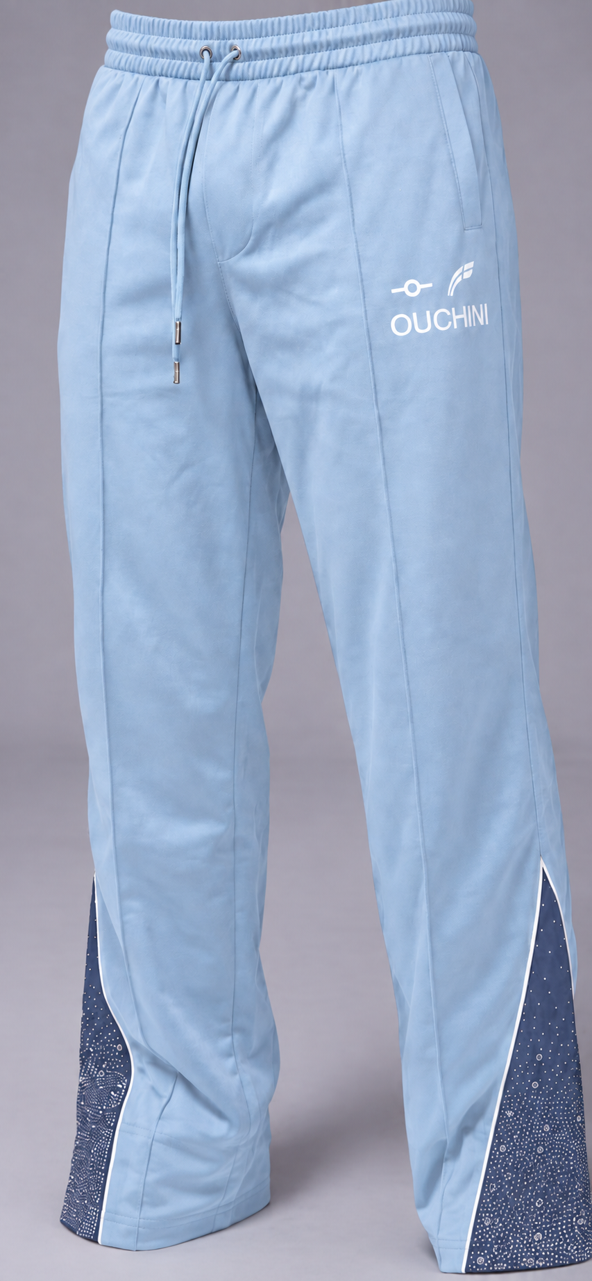 Pantalon du tracksuit OUCHINI -O-ra farming Sky Blue