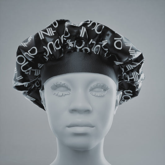 BONNET SATIN OUCHINI MONOGRAMME