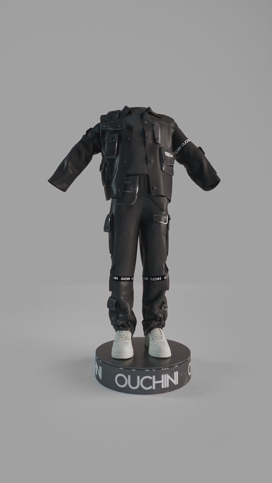 TRUCKER JACKET (BLACK)